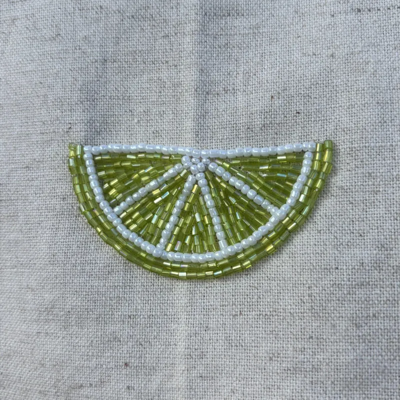 Lime Wedge Tea Towel