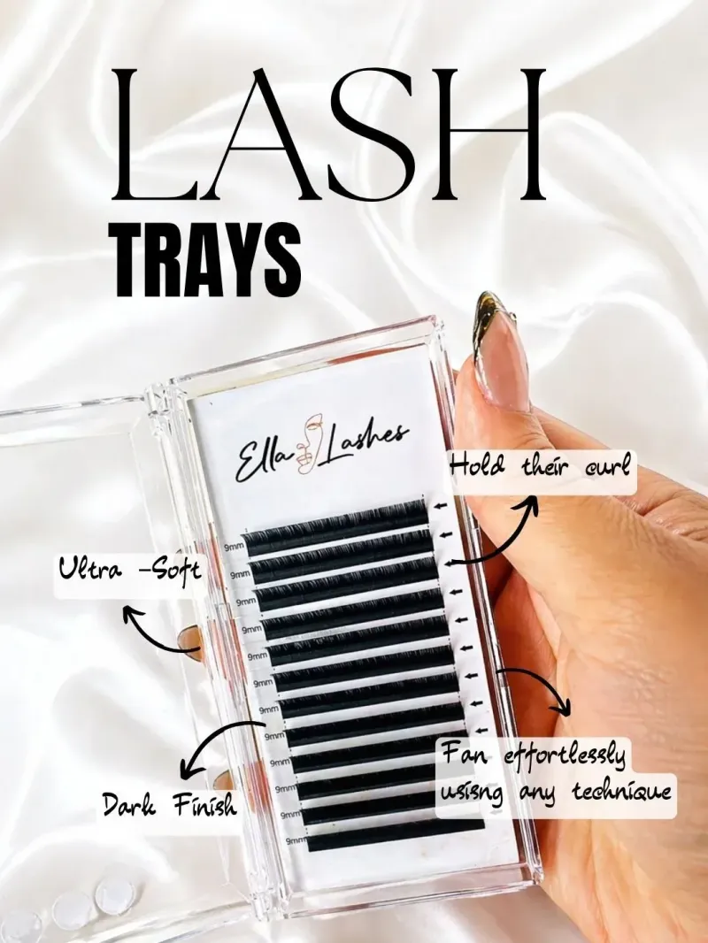 Ella Lashes- Skin Collection Feather (Mix trays)