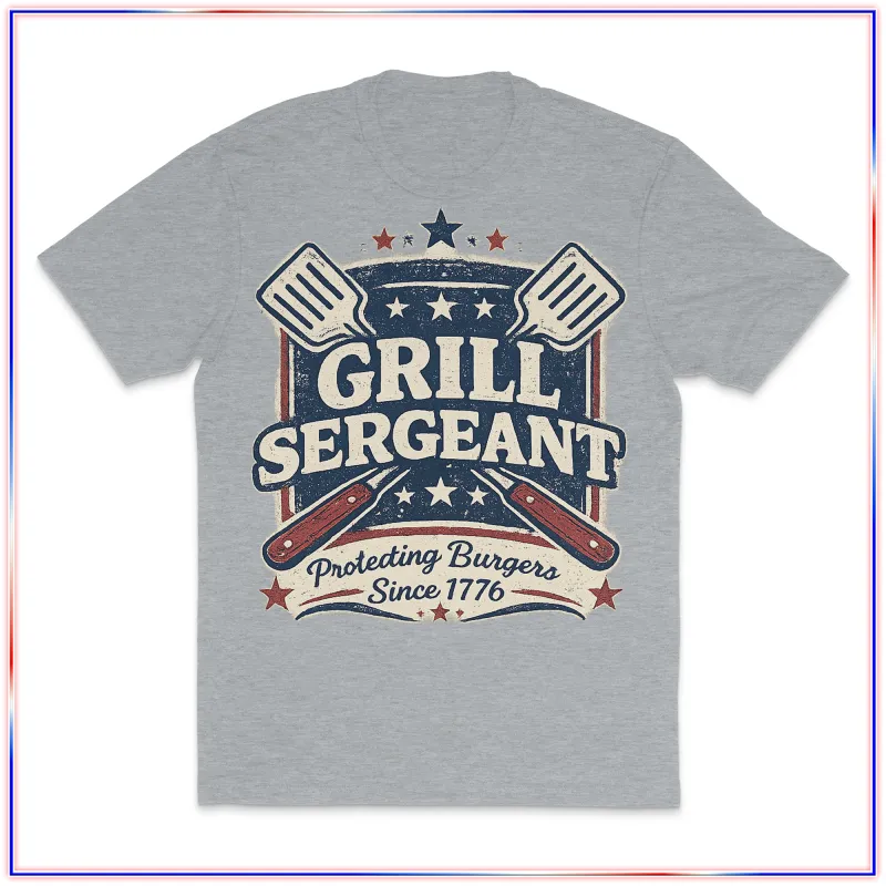 Grill Sergeant VL100 Volunteer Knitwear™ All-American Tee