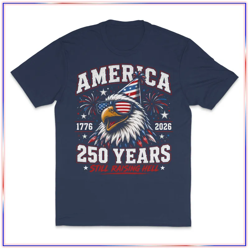 Raising Hell - VL100 Volunteer Knitwear™ All-American Tee