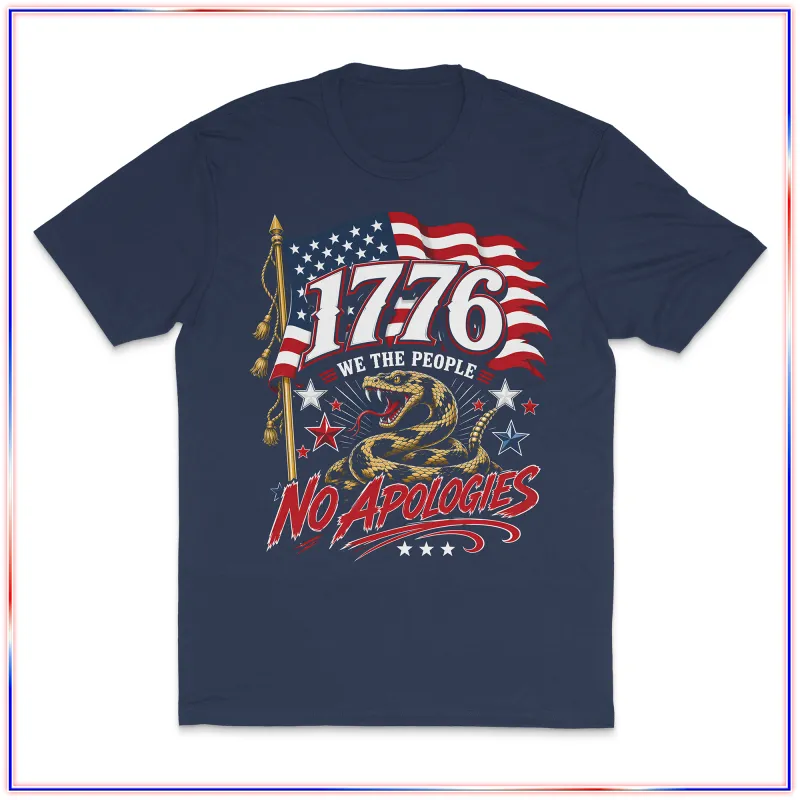 No Apologies - VL100 Volunteer Knitwear™ All-American Tee
