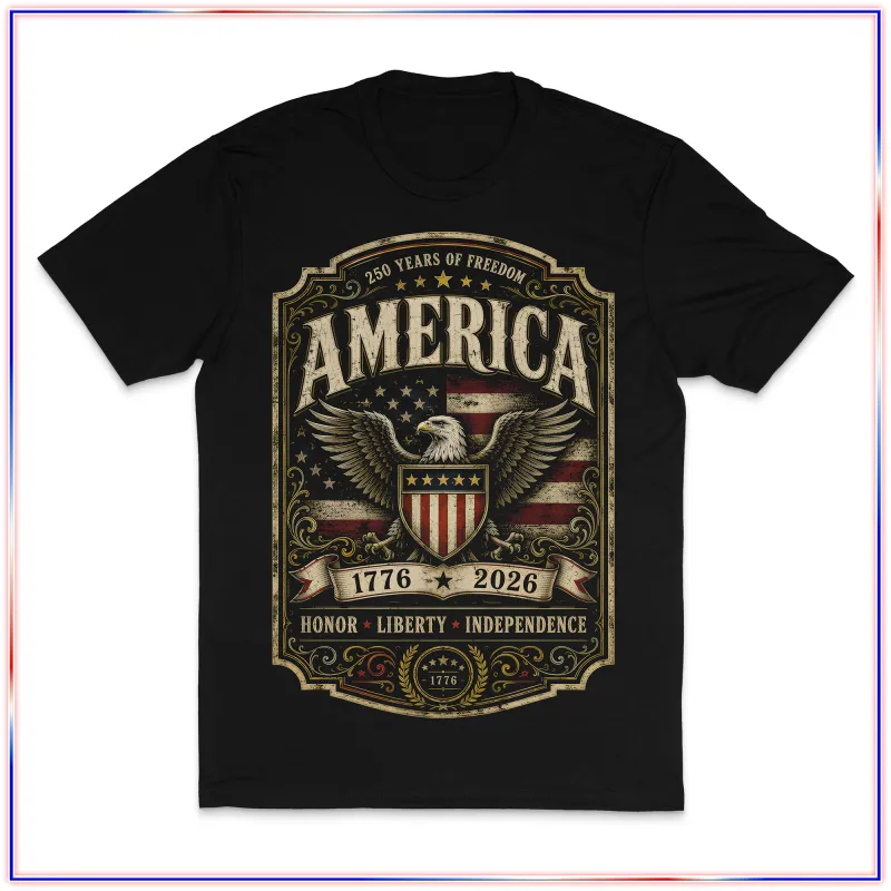 Honor Liberty - VL100 Volunteer Knitwear™ All-American Tee