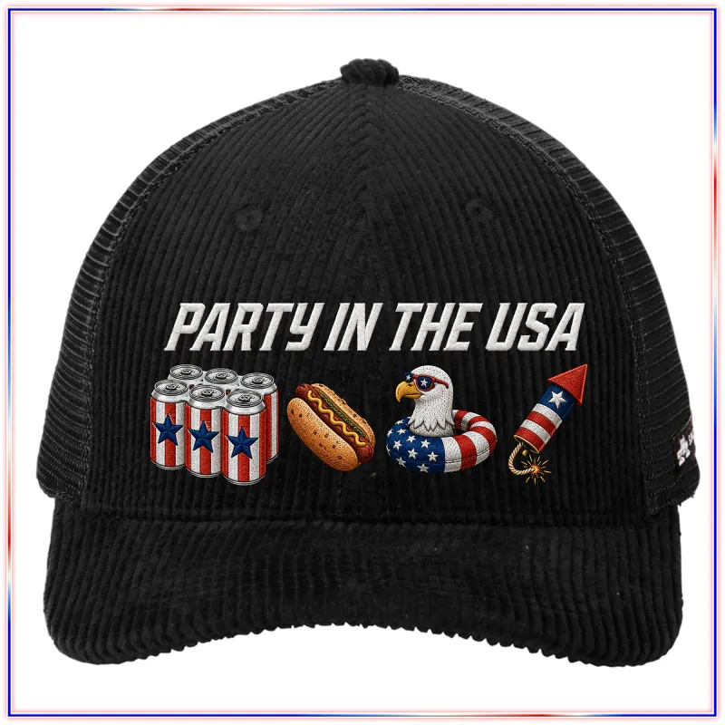 Party In The USA Spacecraft Conway Trucker Cap