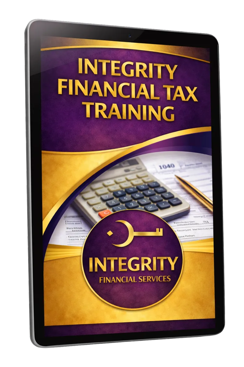 Learning - Integrity Financial Tax Training