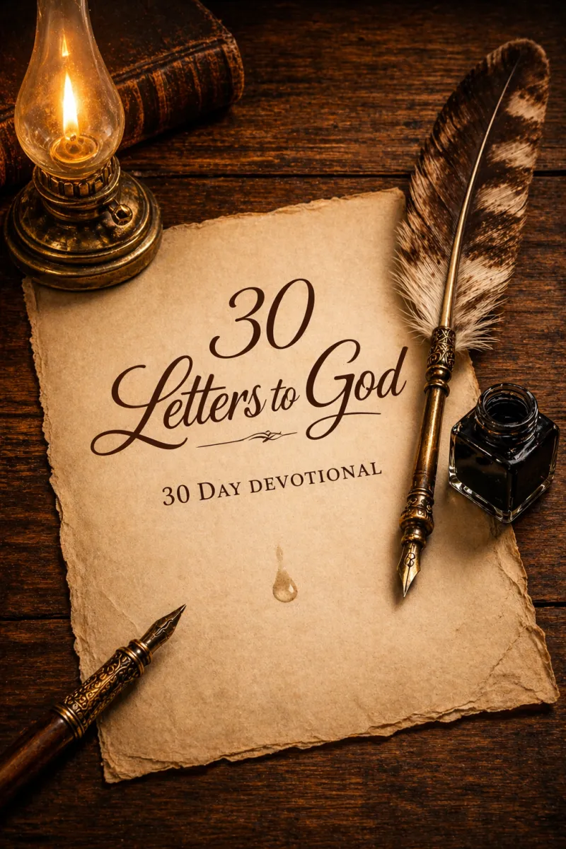 30 Letters to God — 30-Day Devotional