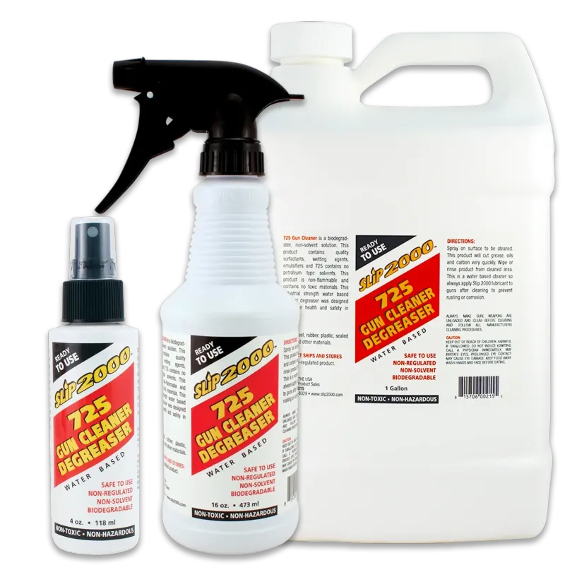 725 Gun Cleaner: Breaks Down Carbon, Grease, and Grime