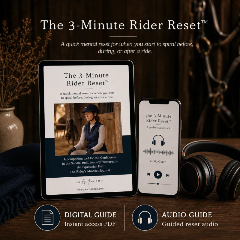The 3-Minute Rider Reset