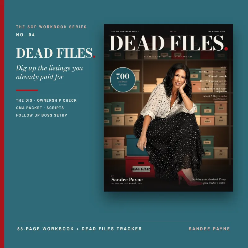 DEAD FILES. The SOP Workbook Series No. 04