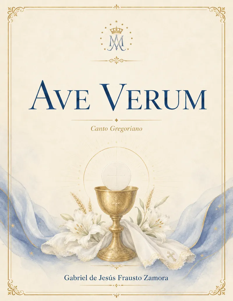 Ave Verum — Motete a 4 Voces Mixtas