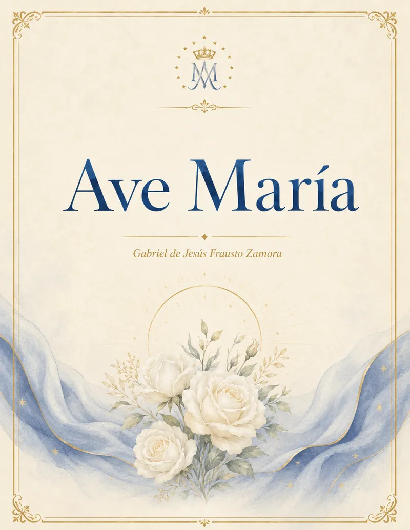 Ave María — Motete a 4 Voces Mixtas