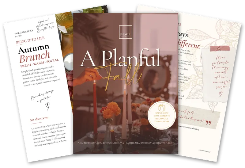 Complete Planful Fall Collection