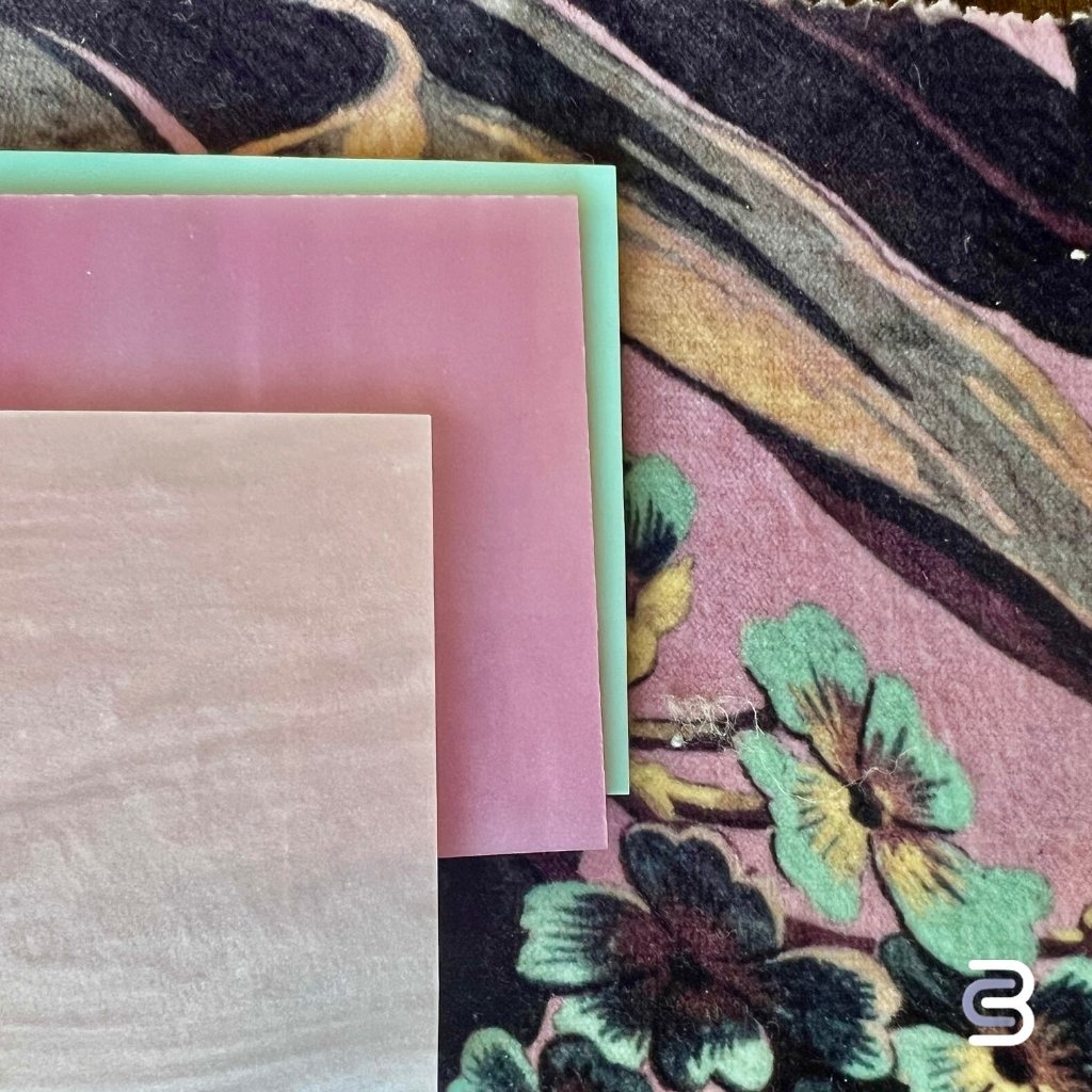 Red Pearl Acrylic Tile 