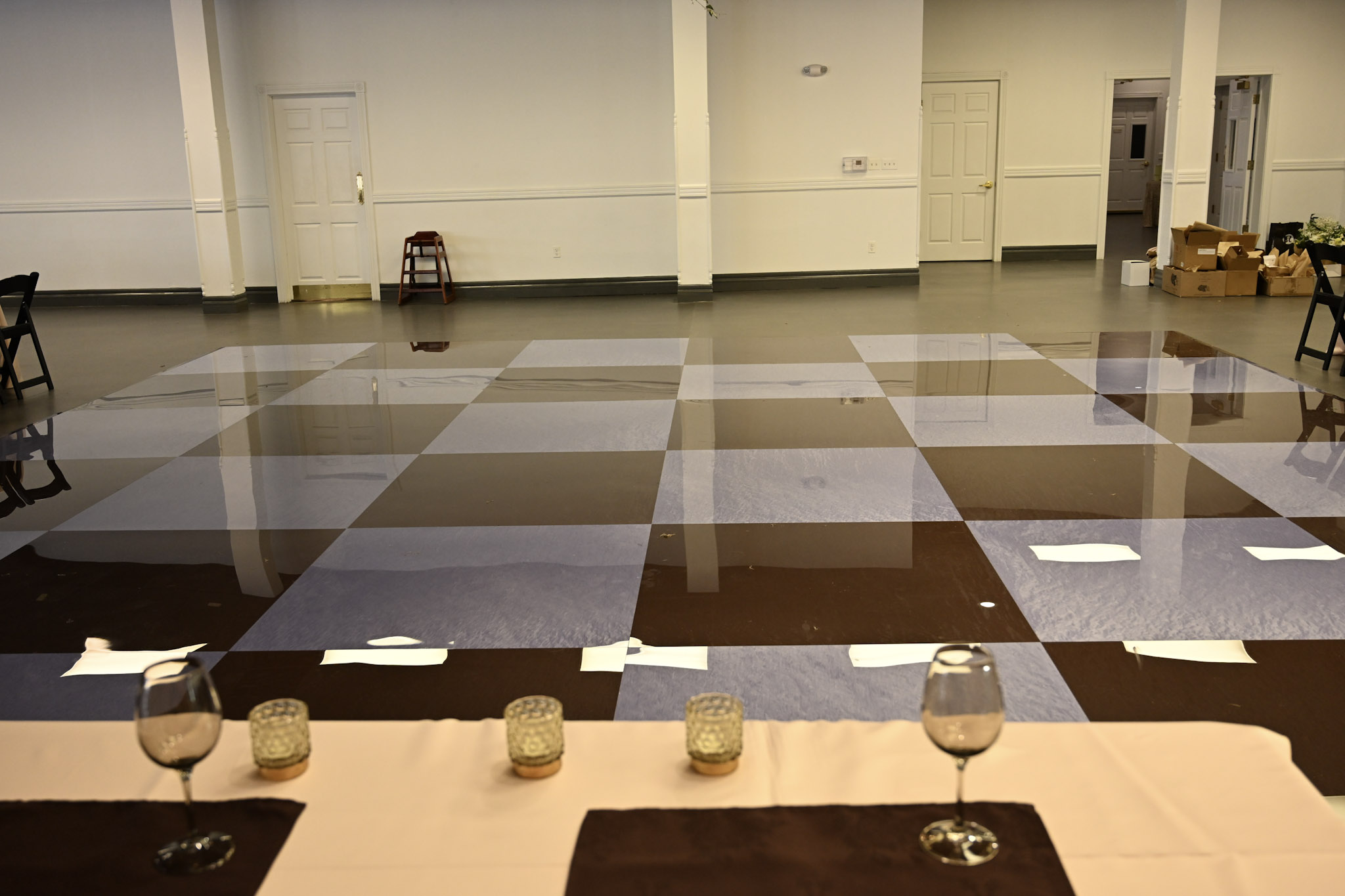 Dance Floor l Acrylic l Laminate l Vinyl 