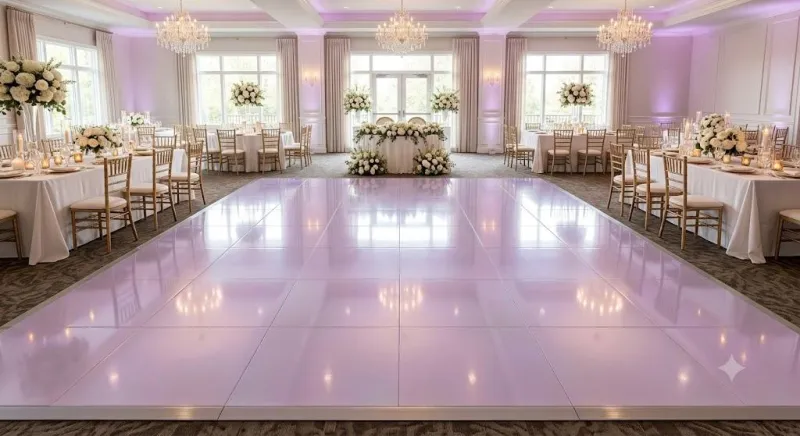 Dance Floor - Lavender Pearl Acrylic 