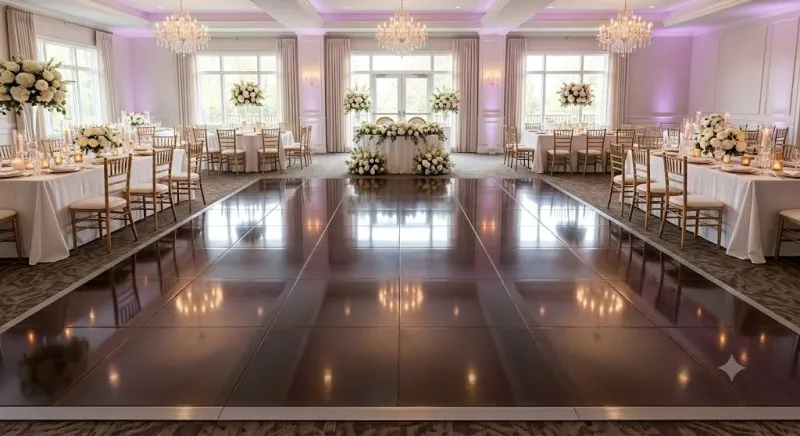 Dance Floor - Dark Brown Acrylic