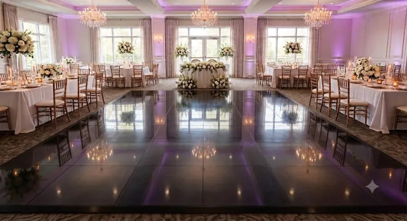 Dance Floor  - Black Pearl Acrylic