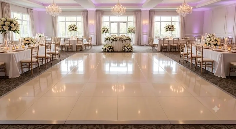 Dance Floor - Bone Acrylic