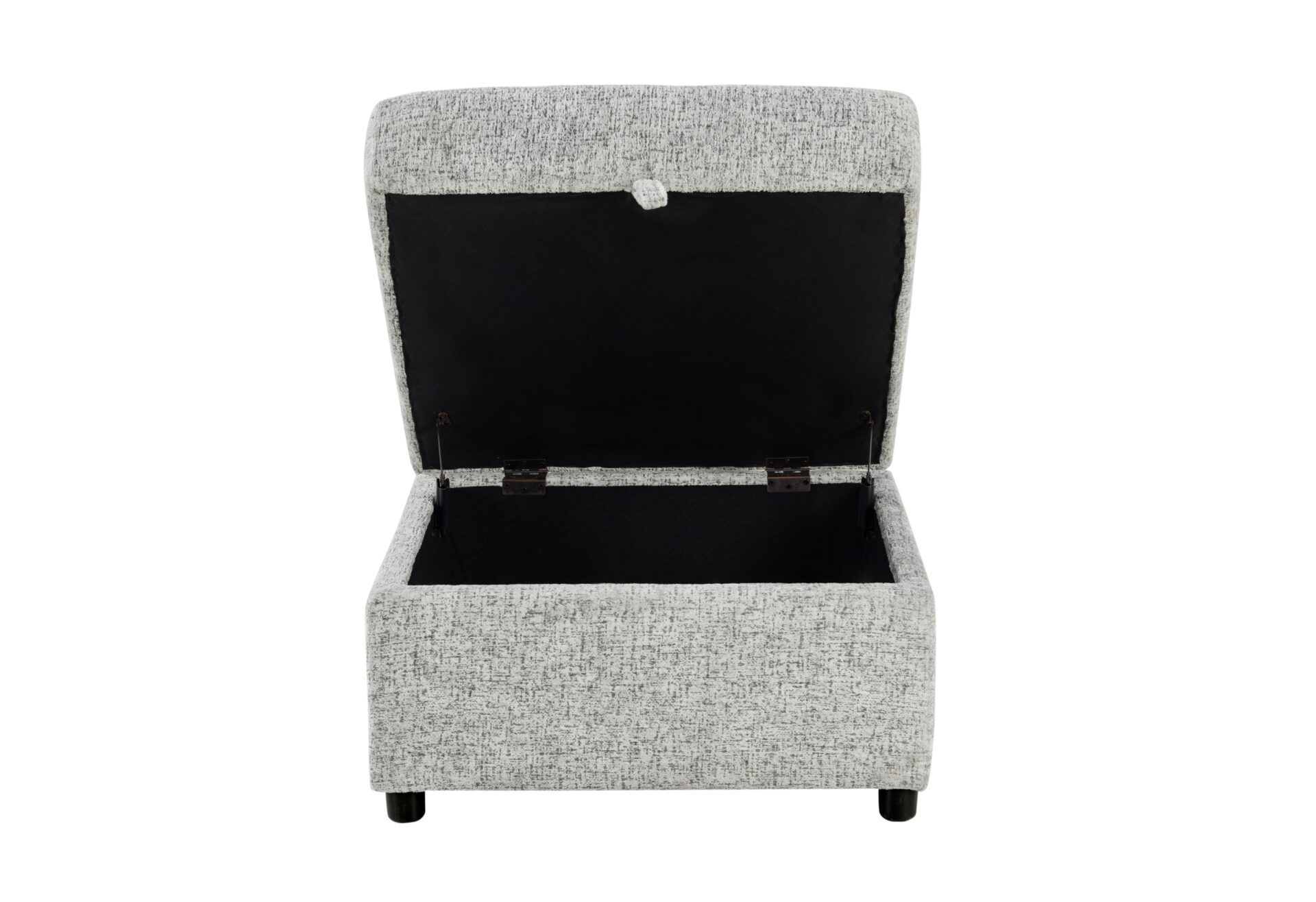 U9401 NICKEL SOFA BED OTTOMAN WITH STORAGE