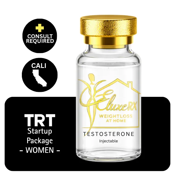 TRT CALI Women's Startup Package (Consult, Labs, Cypionate 200mg/mL 10mL)