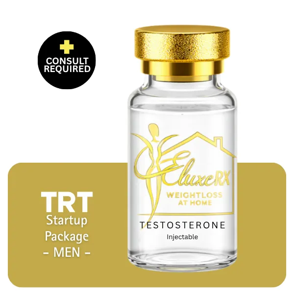 TRT Men's Startup Package 60 days (Consult, Labs, Cypionate 200mg/mL 10mL + Anastrozole 24×1mg)