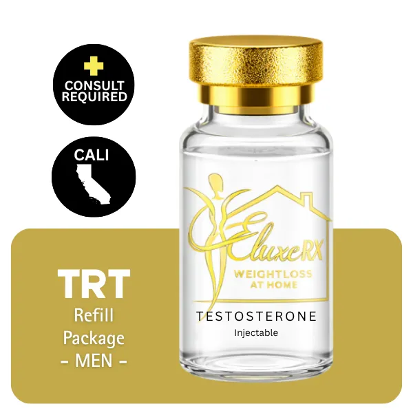 TRT CALI  Men's Refill Package 60 days (Cypionate 200mg/mL 10mL + Anastrozole 24×1mg)