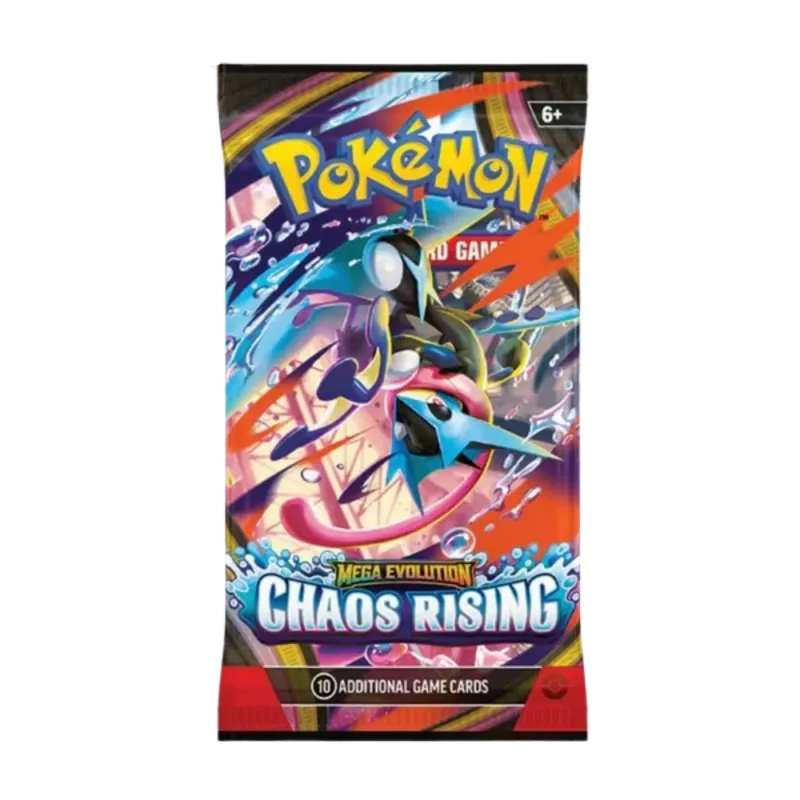Pokemon TCG: Mega Evolution ME04 Chaos Rising x1 Booster Pack Sealed