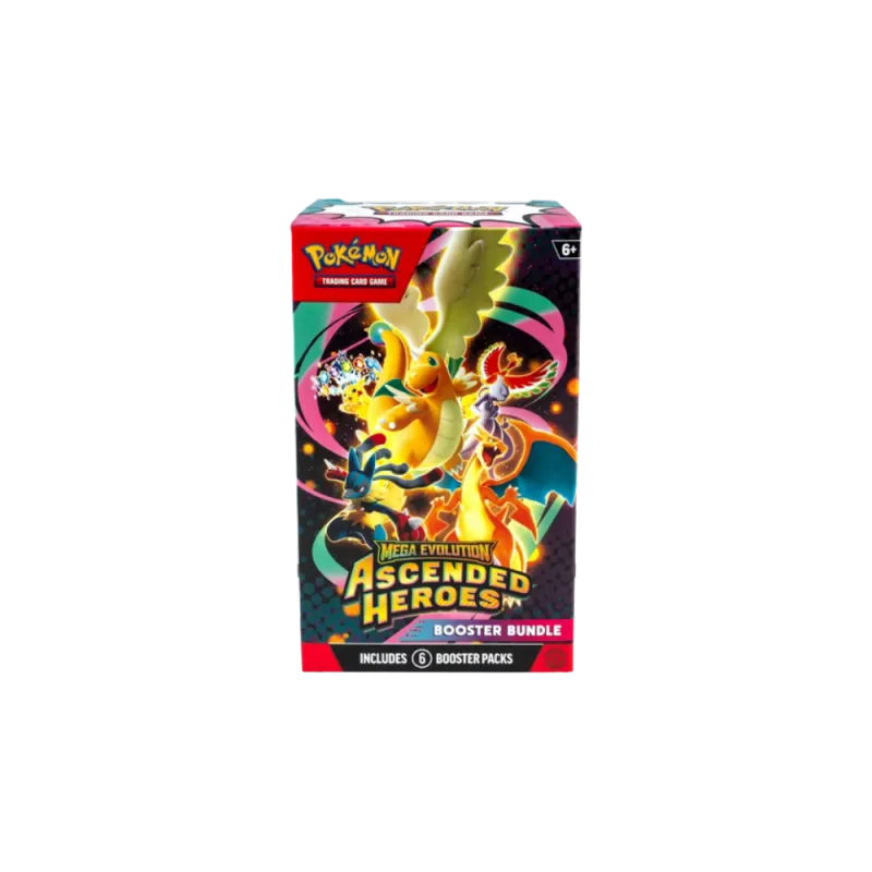 Pokemon Trading Card Games Mega Evolution 2.5 Ascended Heroes Booster Bundle