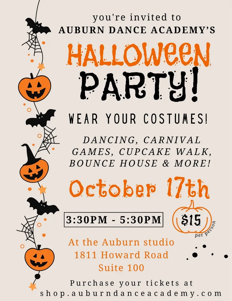 Halloween Party 10/17/26