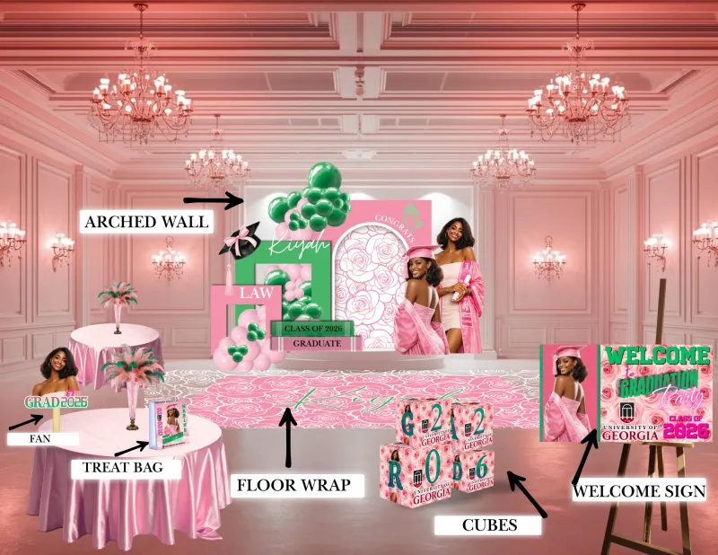 Graduation Statement Display Pieces/Single Items (Mix & Match Designs)