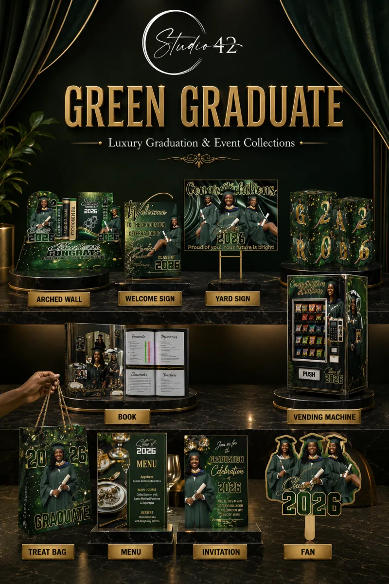 Green Grad 9-pc. Bundle (DIGITAL DOWNLOAD)