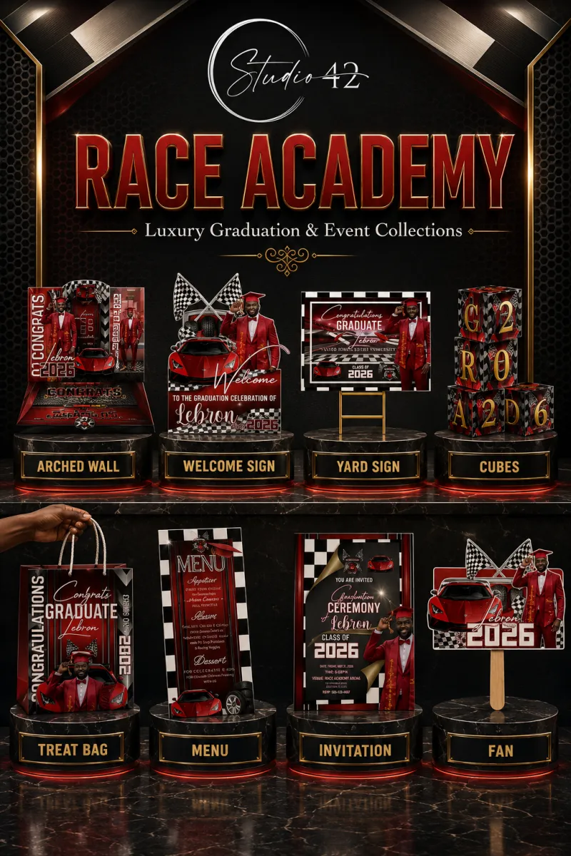 Race Academy 8 pc. Bundle (DIGITAL DOWNLOAD)