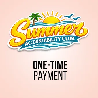 Summer Accountability Club — Single Pay