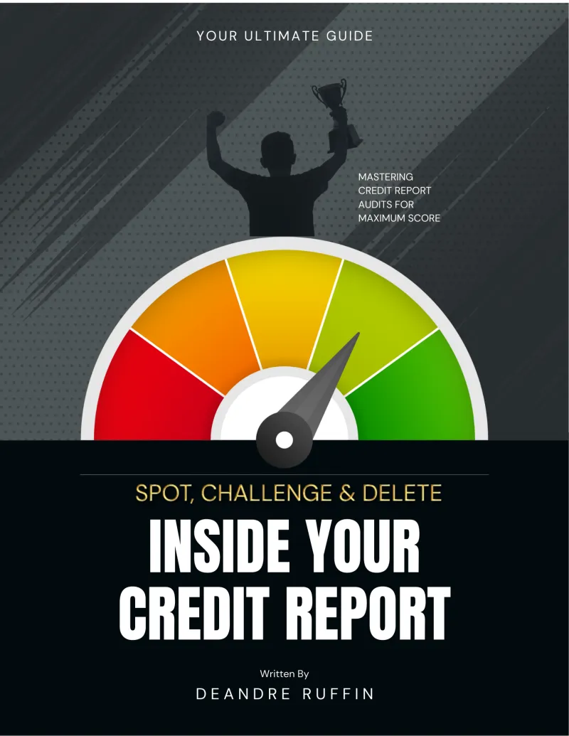 Ebook: Spot, Challenge & Delete Inside Your Credit Report Mini