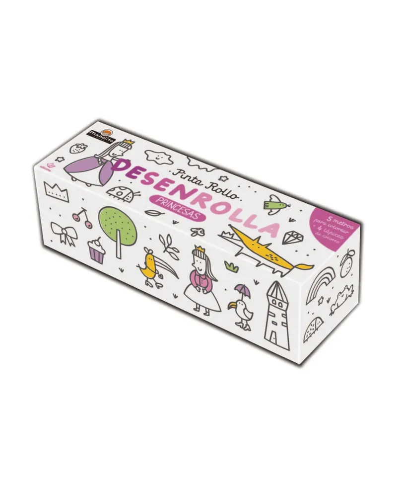 PINTA ROLLOS PRINCESAS