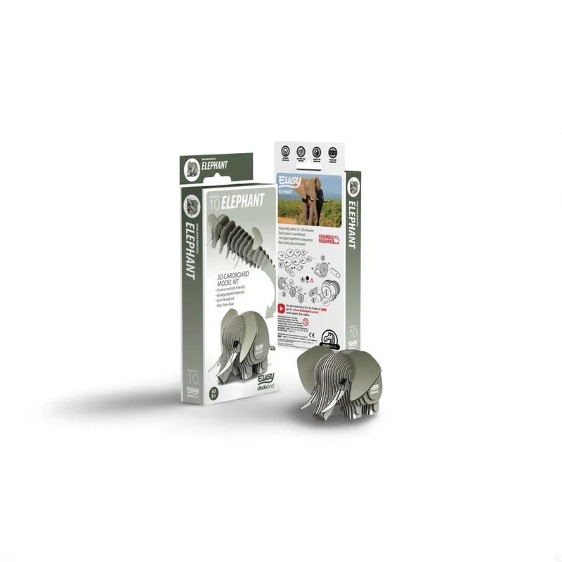 PUZZLE 3D ELEPHANT 010 EUGY