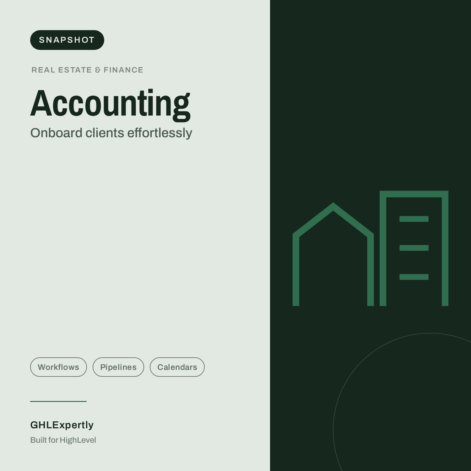 Accounting Snapshot