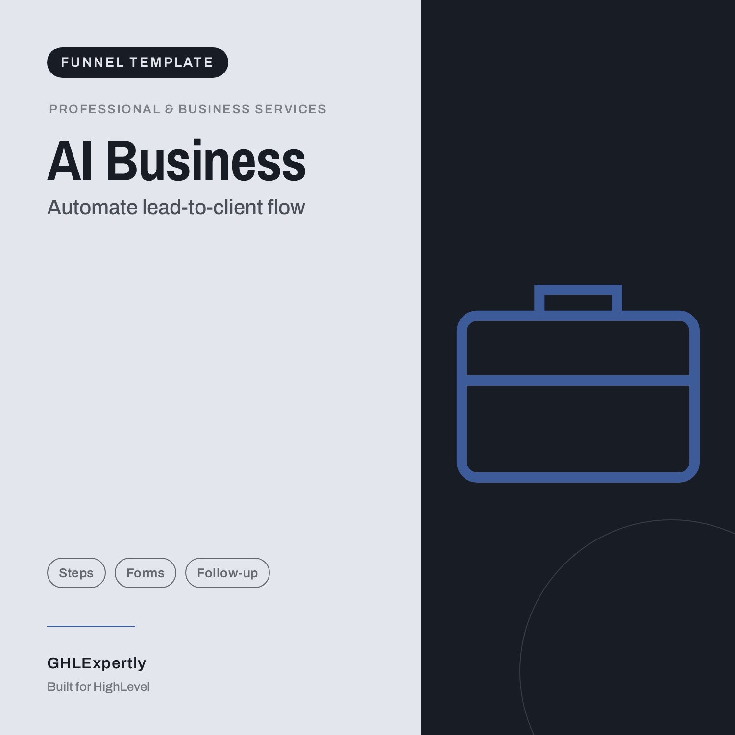AI Business Funnel template