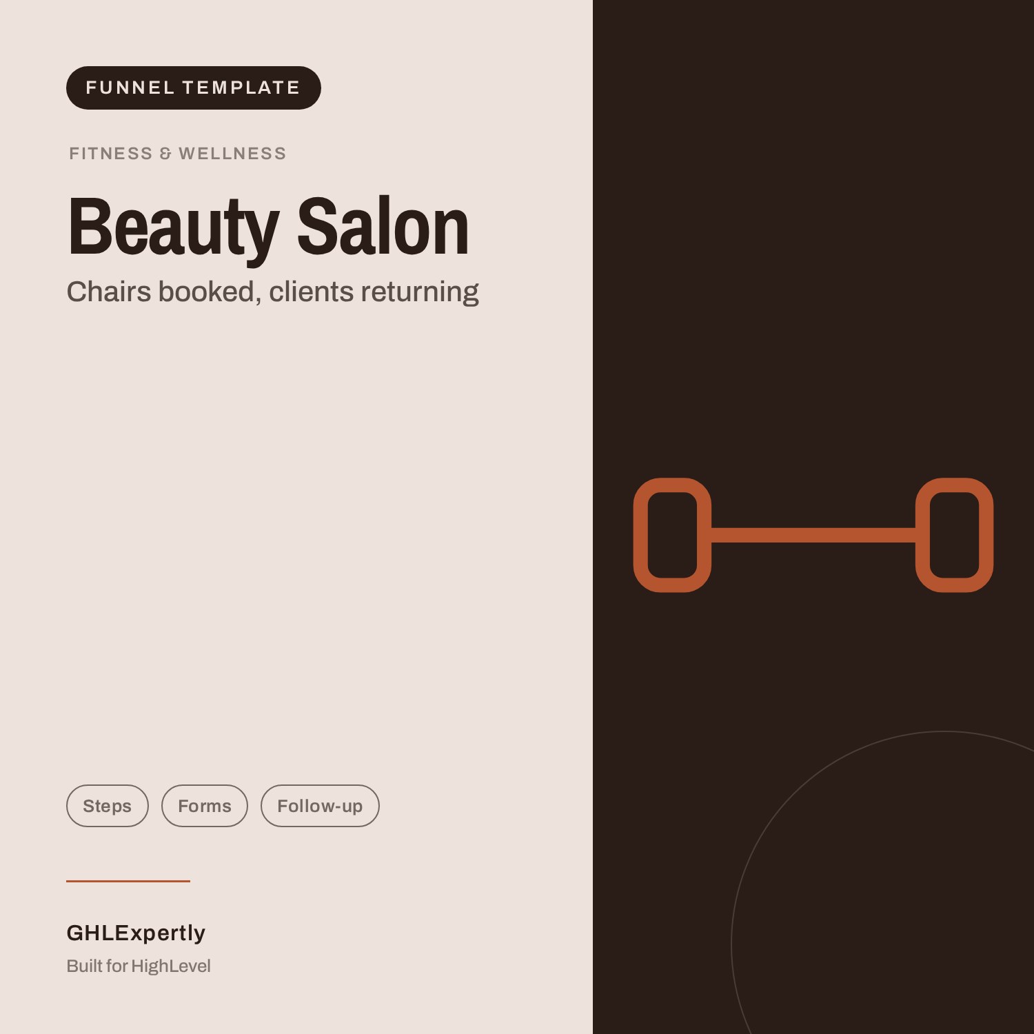 Beauty Salon Funnel template