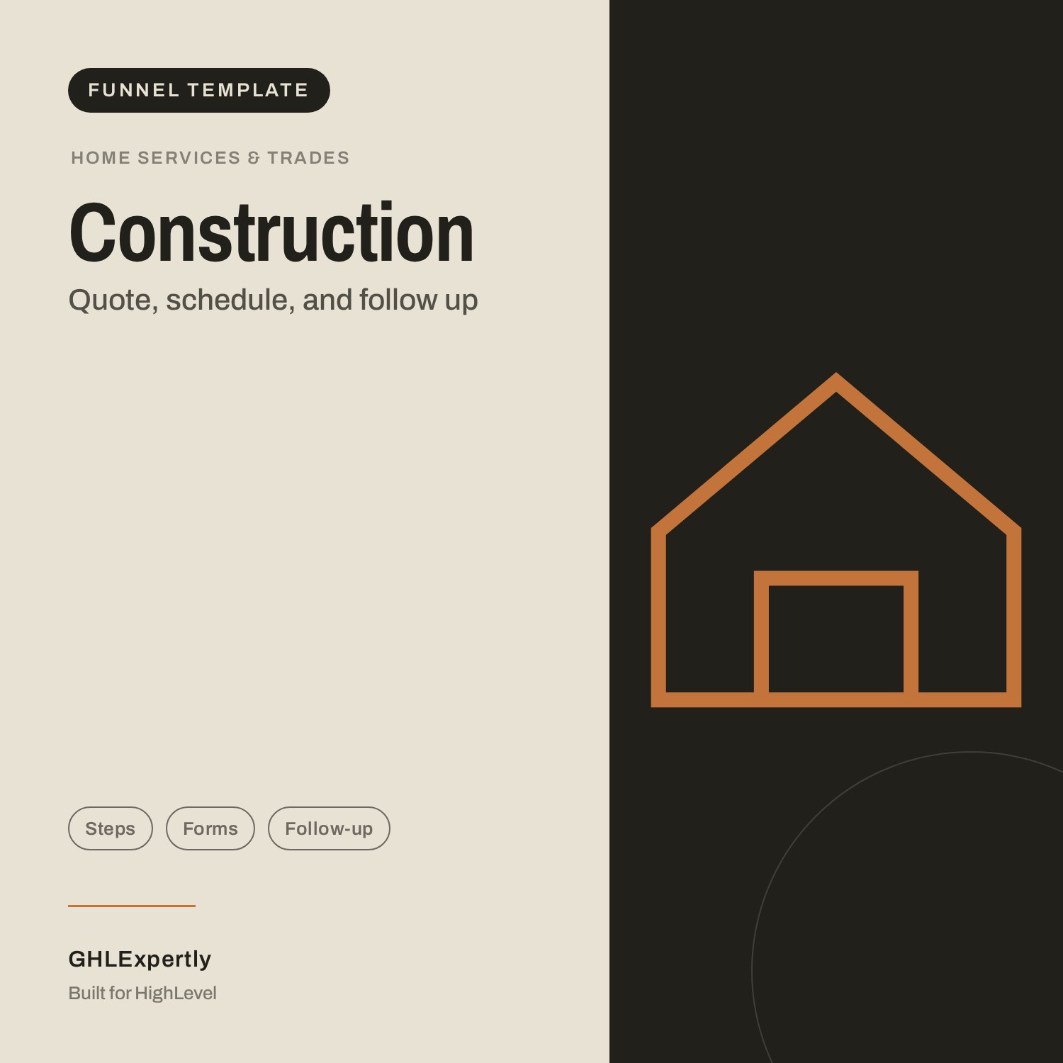 Construction Funnel template