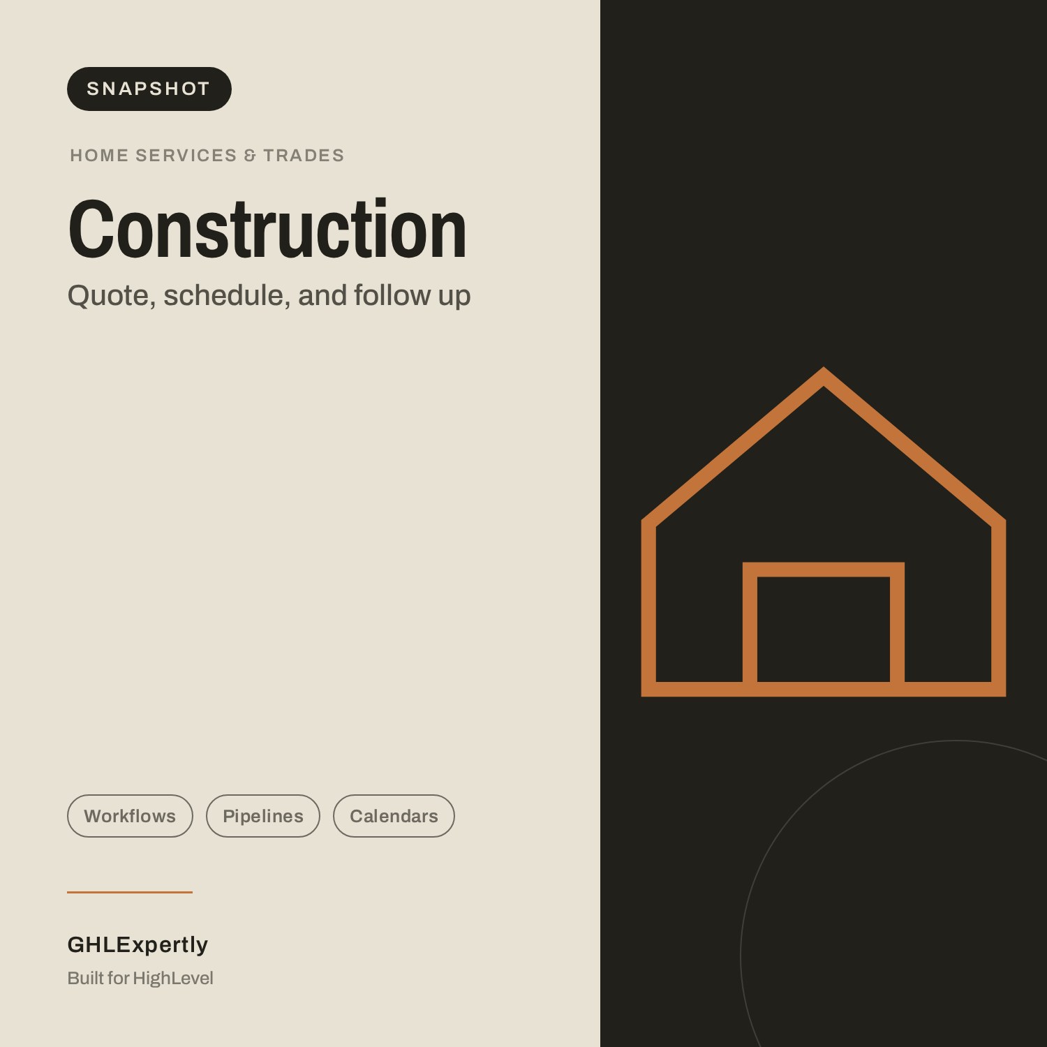 Construction Snapshot