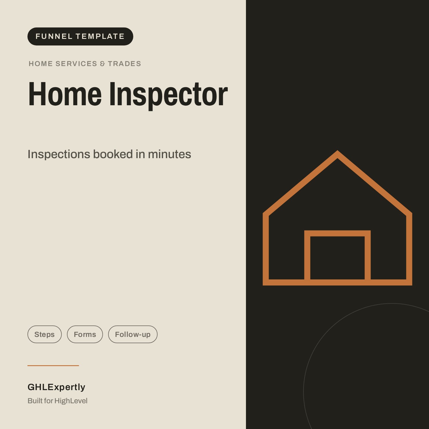 Home Inspector Funnel template