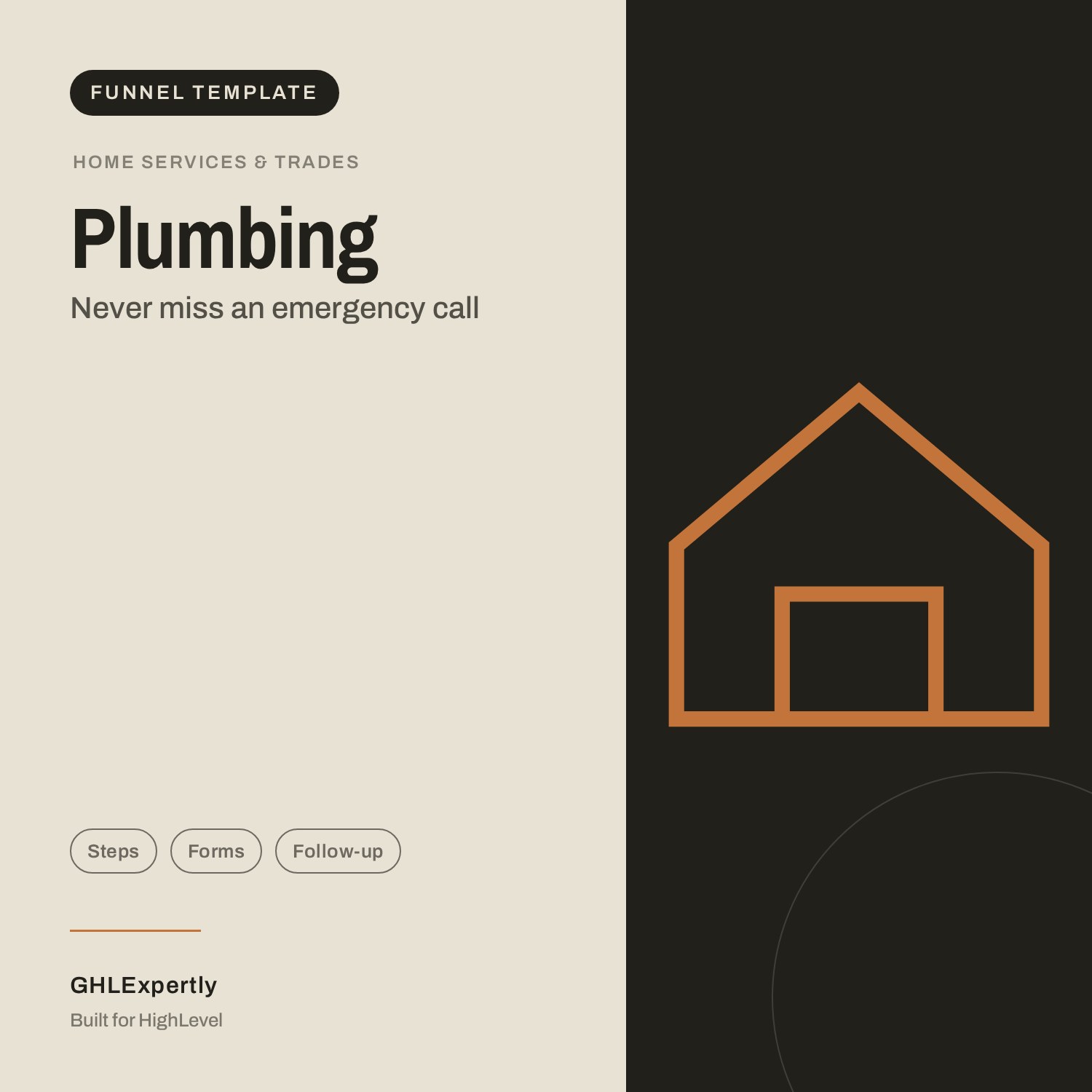 Plumbing Funnel template