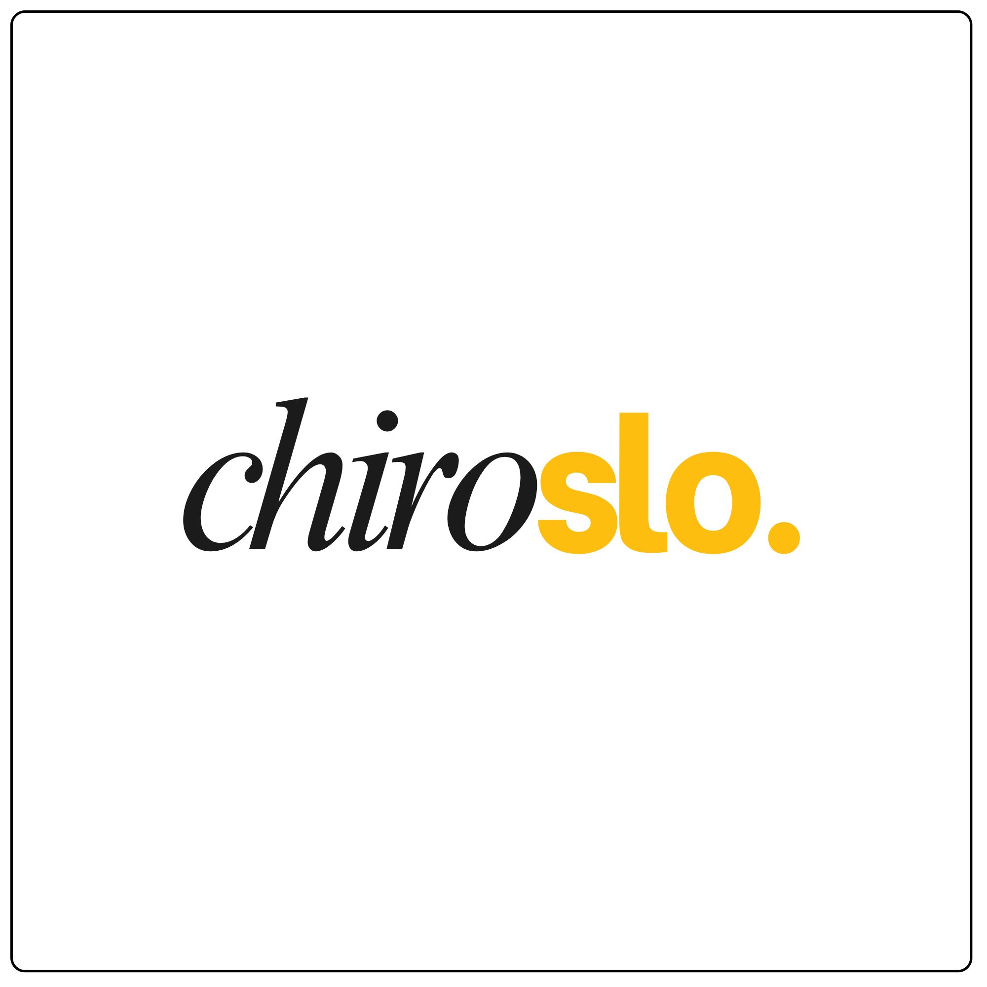 ChiroSlo