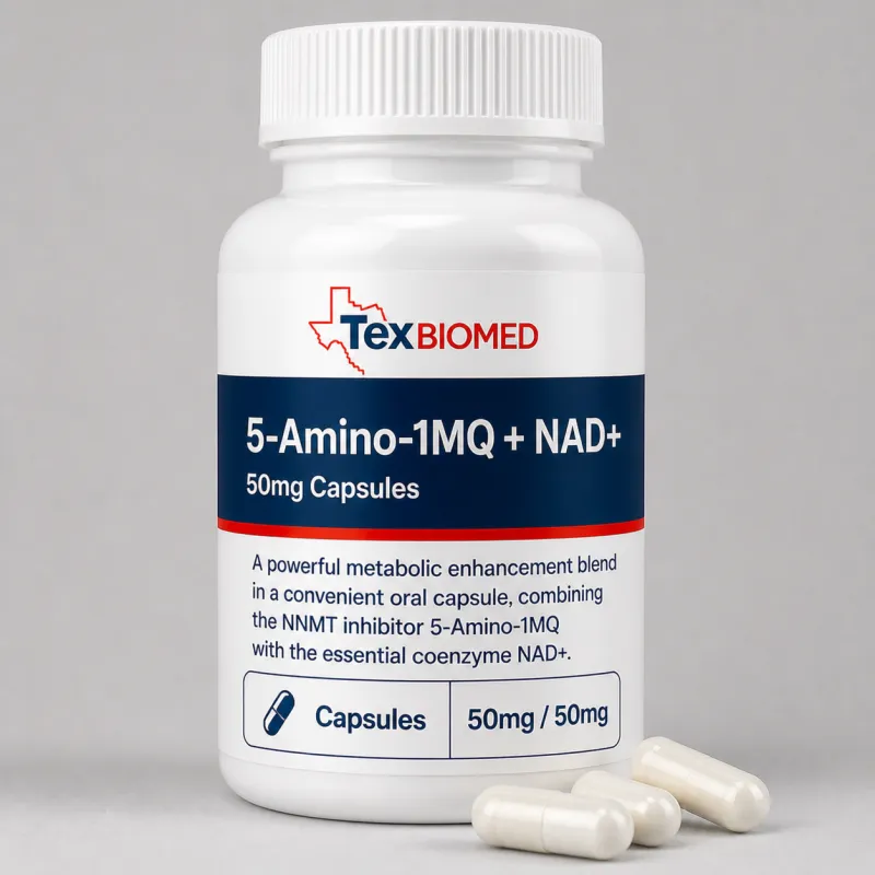 5-Amino-1MQ + NAD+ - 50mg Capsules