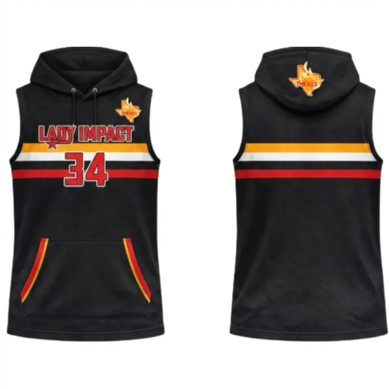 GH-01 Girls Black Shooting hoodie 