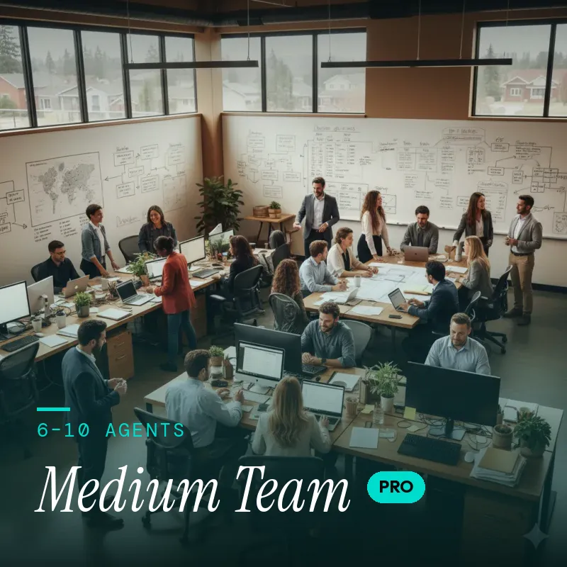 Medium Team Pro (6-10 agents)