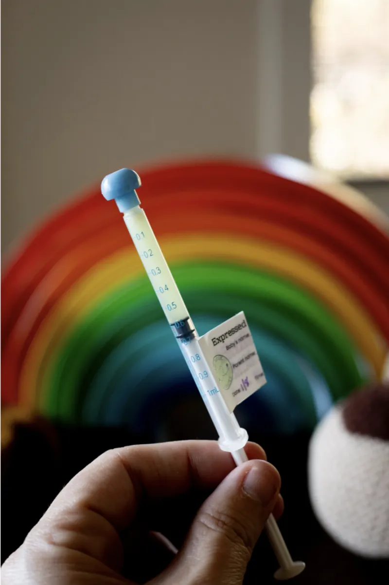 Colostrum collection kits