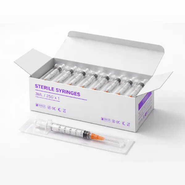 Box of 100 syringes