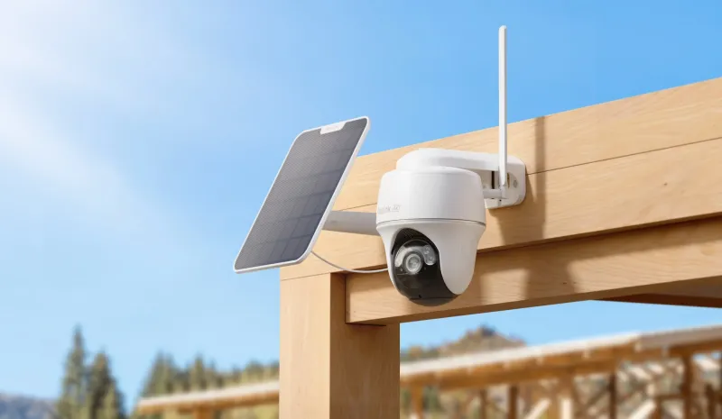 Reolink Go PT Ultra + SP Smart 4K 8MP Wireless 4G LTE PT Battery Camera with Color Night Vision