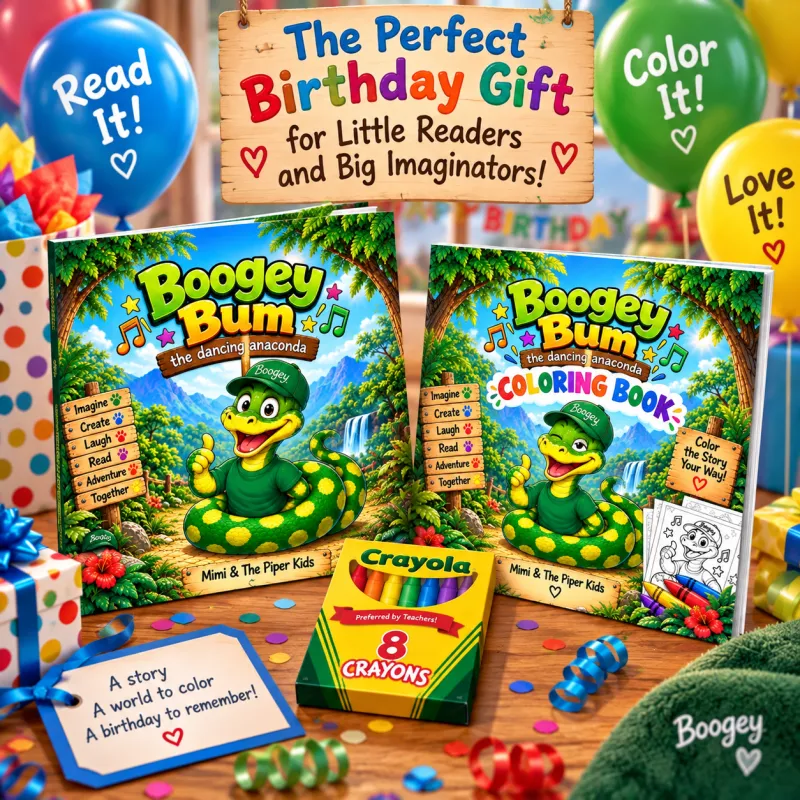 Boogey Bum Birthday Set